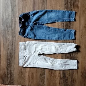 2 pairs jeggings